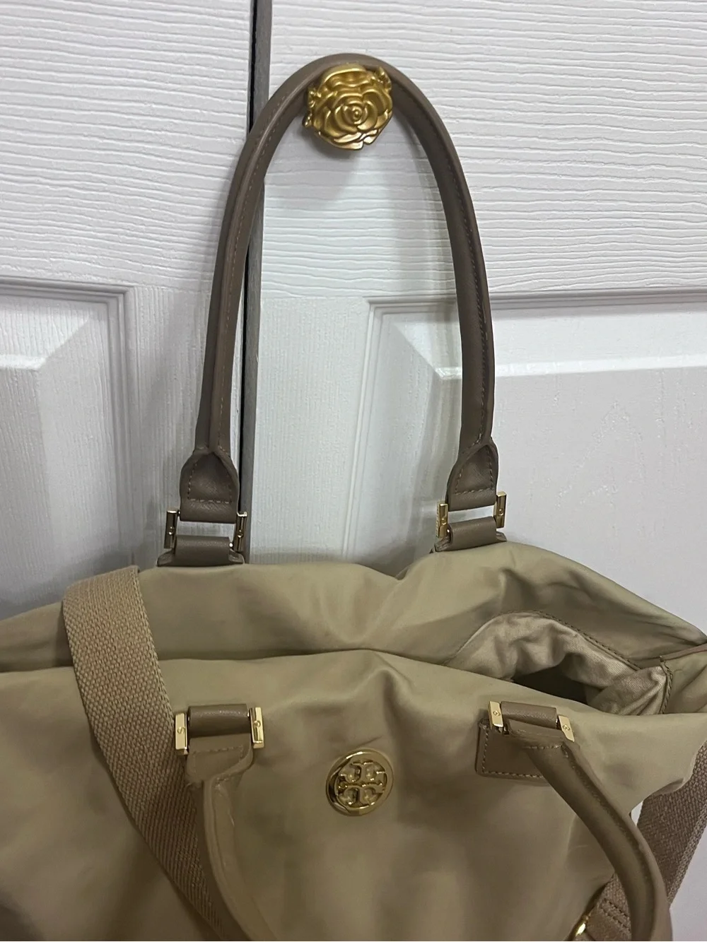 Tory Burch used few